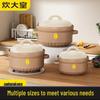 Chuda Huang 4L Ceramic Soup & Stew Casserole Pot