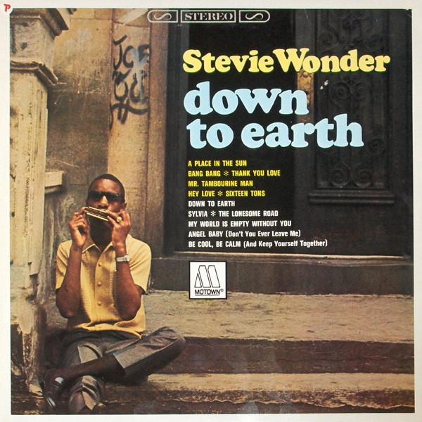

LP Record STEVIE WONDER Down To Earth M5166V1 MOTOWN 1981 US SoulFunk Used