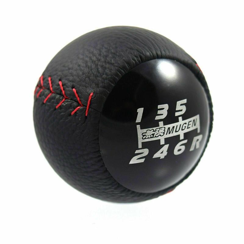 JDM Mugen Leather Aluminum Gear Shift Knob for HONDA CRZ Type R Civic FA5 FG2