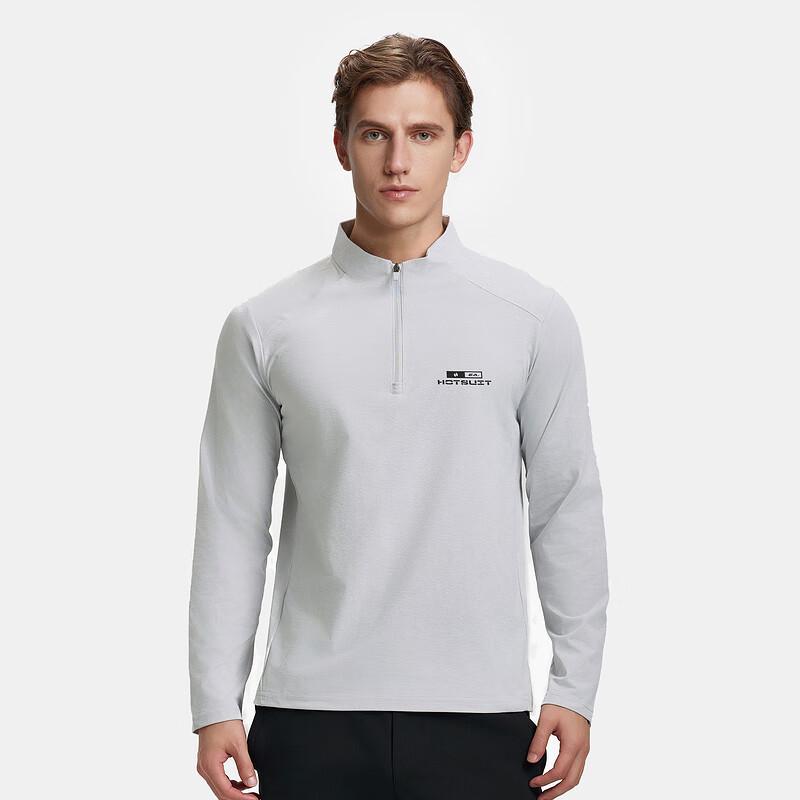 HOTSUIT Men s Breathable Long Sleeve Athletic T-Shirt XL