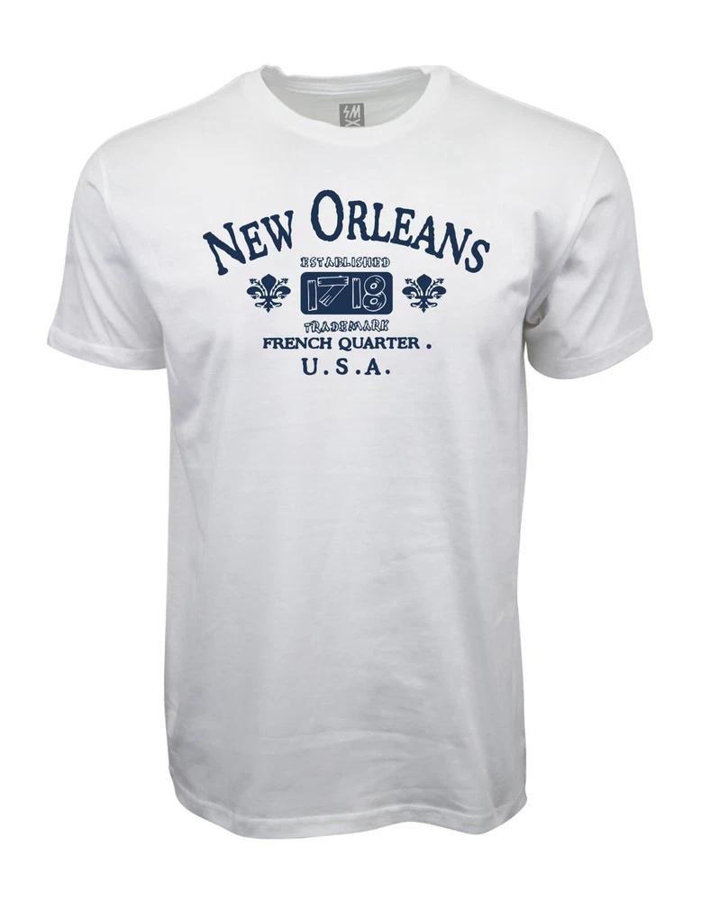 New Orleans French Quarter 1718 Graphic T Shirt S