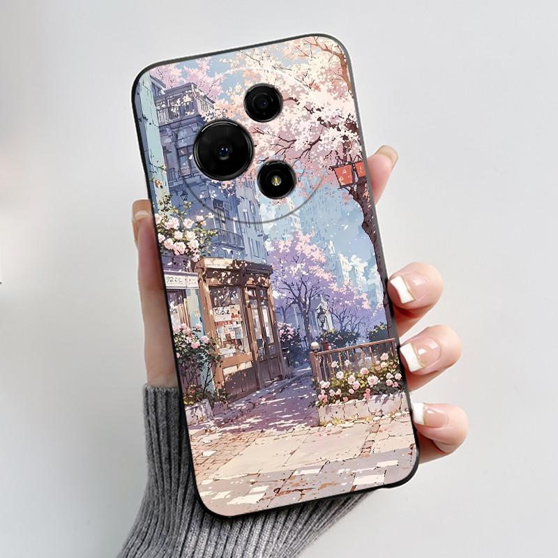 Casing For TCL 60 NxtPaper 4G / TCL 60 SE NxtPaper Case Luxury Dragon Cute Cool Boys Girls Black Matte Soft Silicone Back Cover