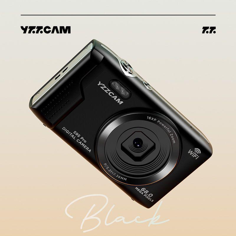 2025 68MP CCD HD Digital Camera with WiFi – Ideal for Students, Selfies, and Campus Life