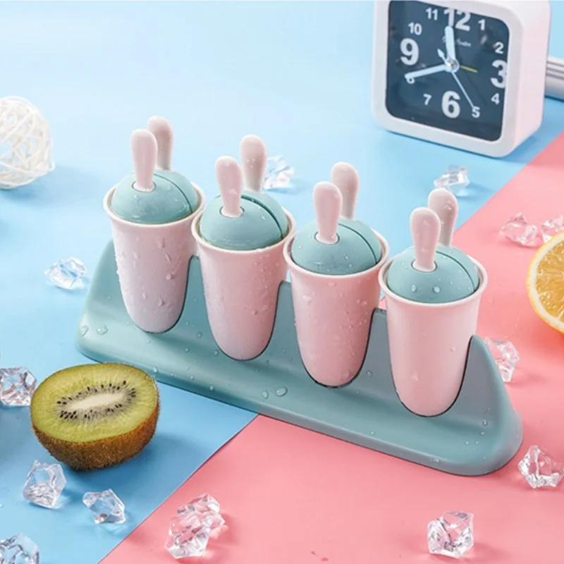 Creative Ice Cream Mold Home Made Popsicle Popsicle Ice Cream Ice Cream Grinder Homemade Frozen Ice-Cube Children Cute