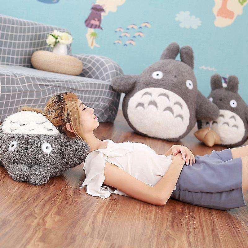20-70cm Jouets Géants en Peluche Totoro Dessin Animé Mon Voisin Totoro Oreiller en Peluche Adorables Poupées en Peluche pour Enfants Filles Cadeaux d'Anniversaire