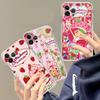 S-Strawberry Cartoon S-Shortcake Girl Case For Iphone 17 16 15 Pro Max 11 12 13 14 Pro Plus Phone Cover