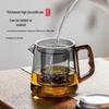 Shangqi Transparent Glass Teapot Set with 2 Cups and Tray