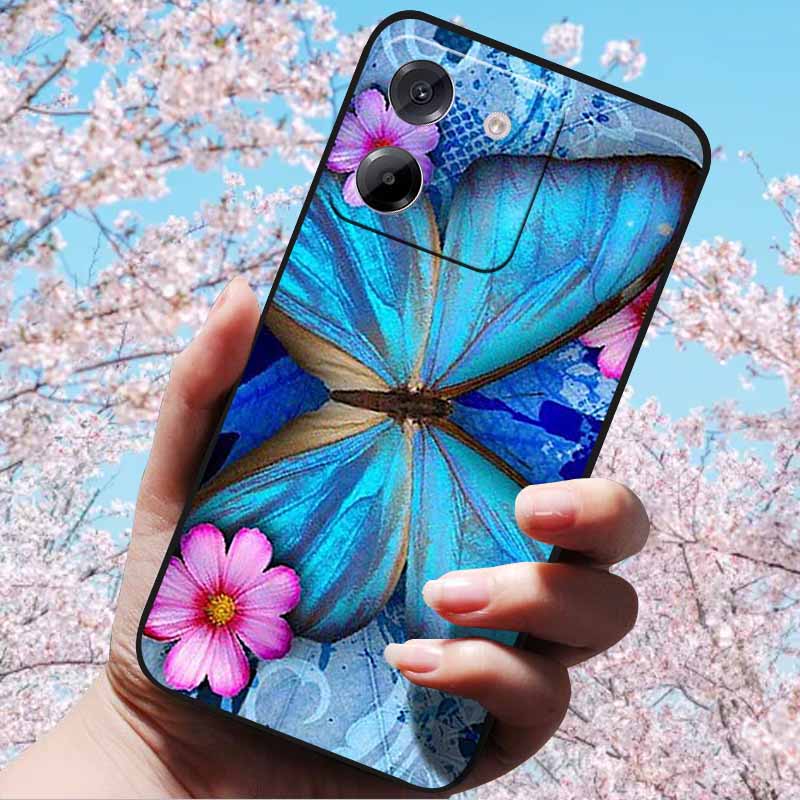 For Xiaomi Poco M7 Pro 5G 6.67"Cases Bumper Silicone TPU Fashion Back Cover Cases For Poco M7 Pro 5G Protective TPU Coque M7Pro