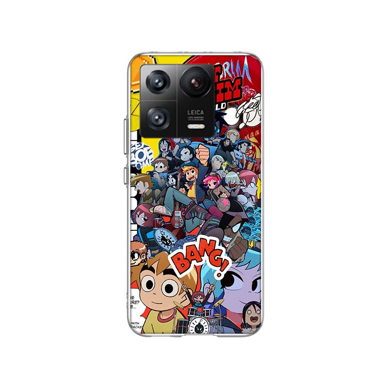 Scott Pilgrim Anime Phone Case For Xiaomi Poco F7 Ultra X7 X6 M8 M7 M6 M4 M3 Pro X4 Mi 15 15T 14 14T 12T 12S 10T Pro 12 11 Lite