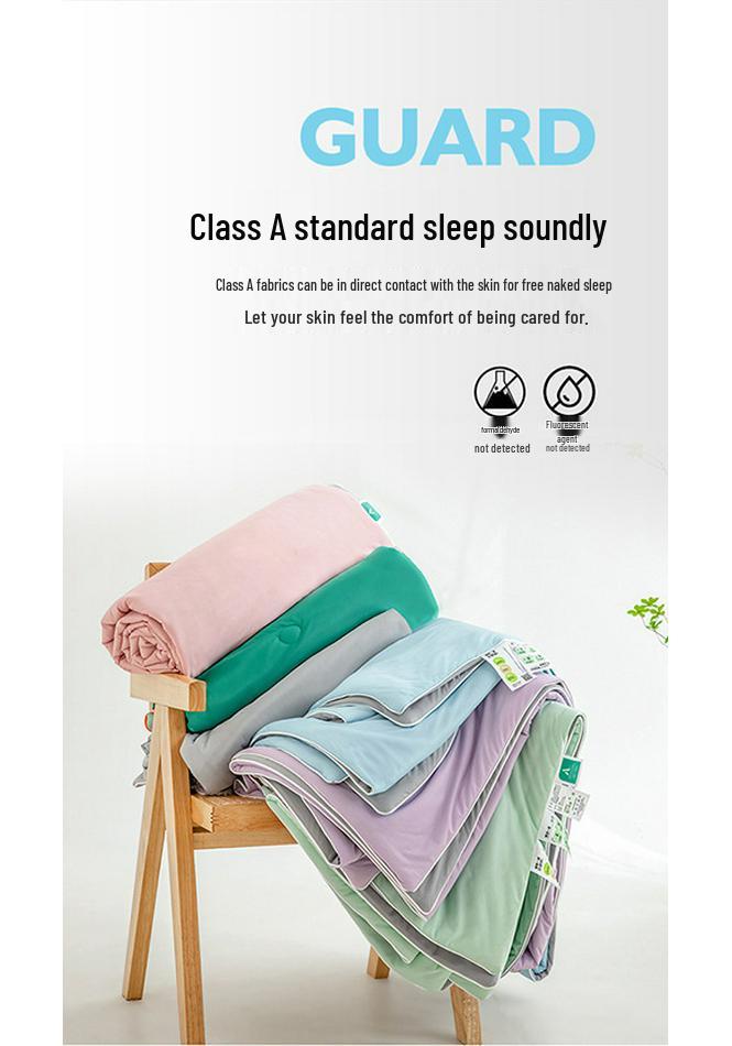 Cool Silk Summer Quilt: Breathable A-Class Thin Quilt for All Ages