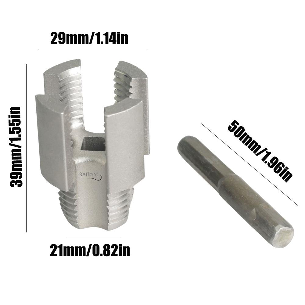 Integrated Internal and External Thread Pipe Threading Tool for 1/2-inch PPR Pipes, with Taps and Dies for Thread Cutting.