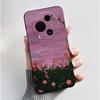 Casing For TCL 60 SE 605 / TCL 60 / TCL 60R 5G Phone Case Aesthetic Cute Cat Astronaut Soft Silicone Black Protective Back Cover