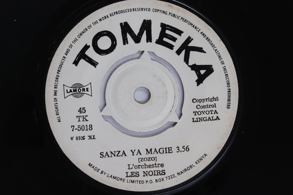 

7inch Record L ORCHESTRE LES NOIRS - Sanza Ya Magie / Nafuta Avocat TK75018 TOMEKA Kenya World Music Used