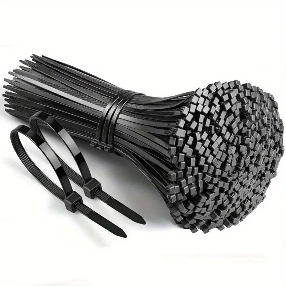 UV Resistant Nylon Cable Ties Detachable Zip Ties Cable Tie Heavy Duty Cable Ties  Home Use