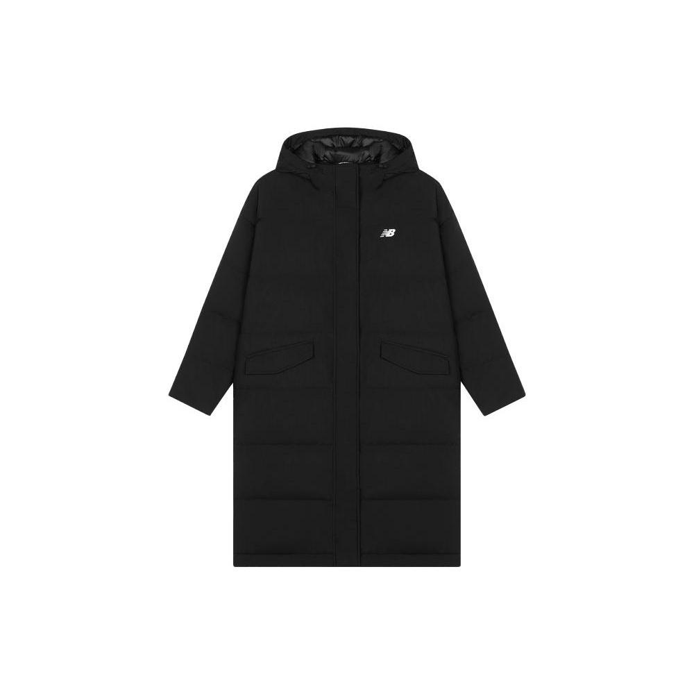 (WMNS) New Balance Athletics Long Puffer Jacket Asia Sizing  Black  Women s AWJ33333-BK L