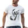 Louis On Black Tshirt Minimalist Casual Short Sleeve Top