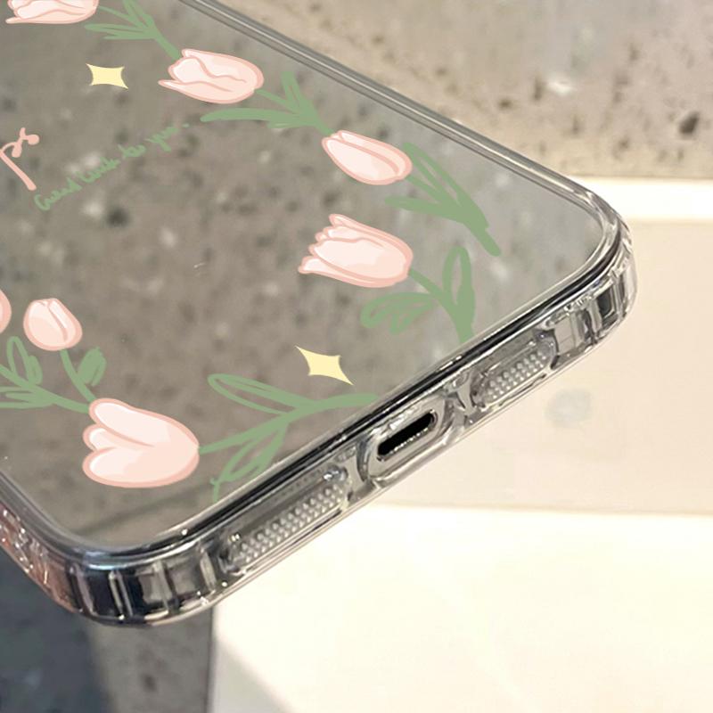 Mobile Phone Cases for iPhone 11 13 XR 15 Pro Max 12 14 Pro Max Case iPhone 16 XS Max Mirror Protective Case Mirror Exquisite Cartoon Waterproof