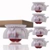 4PCS with Brake Furniture Casters Wheels Self Adhesive Pulley Base  Furniture Move Accessories