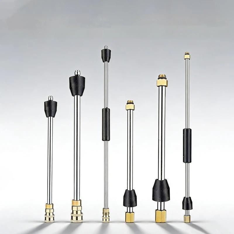 High Pressure Washer Extension Wand Premium Aluminum Alloy Quick Connect Tool for Auto Exterior Deep Cleaning
