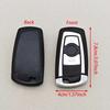 3/4 Buttons Smart Car Key Shell For Bmw 1 3 5 7 Series F10 F20 F30 F40 X3 X4 X5 Remote Fob Case Cover Replacement