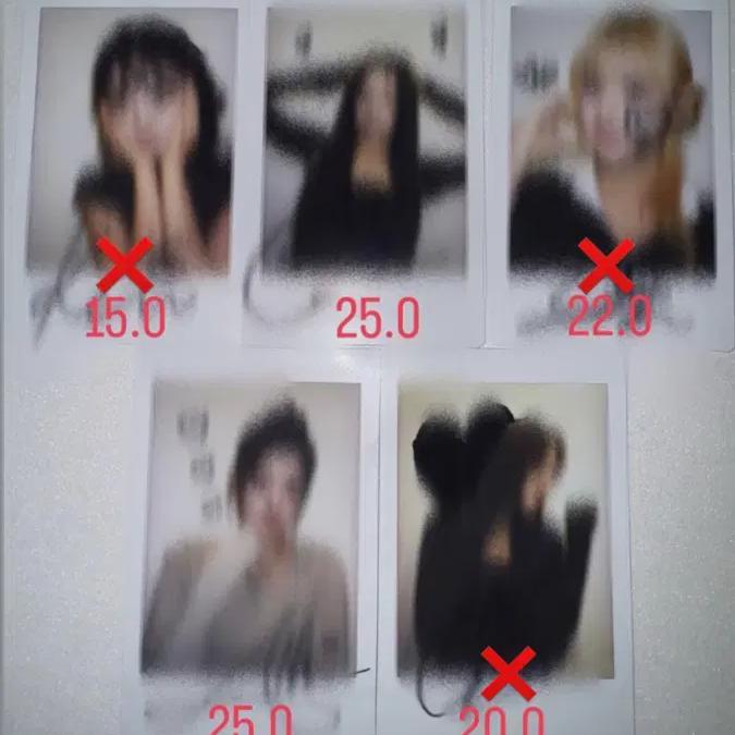 Fiftyfifty Adeokdae Unreleased Autographed Polaroid Photocard 