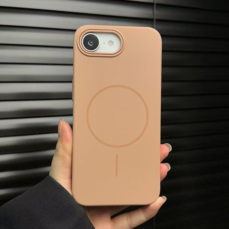 For For Iphone 17e Matte Hard PC Cover for  Magnetic Wireless Charging Shockproof Hard Bumper for For Iphone 16e Protection Case For iphone 16e