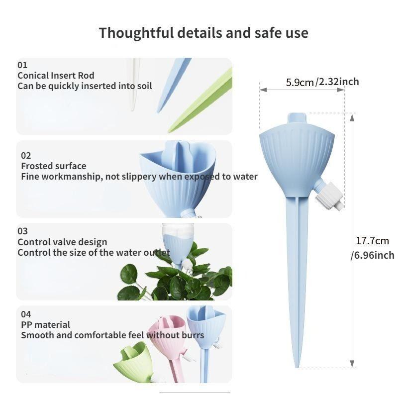 Automatic Flower Watering Device Lazy Person Seepage Potted Plant Controllable Water Flow Dripping Household Watering Artifact