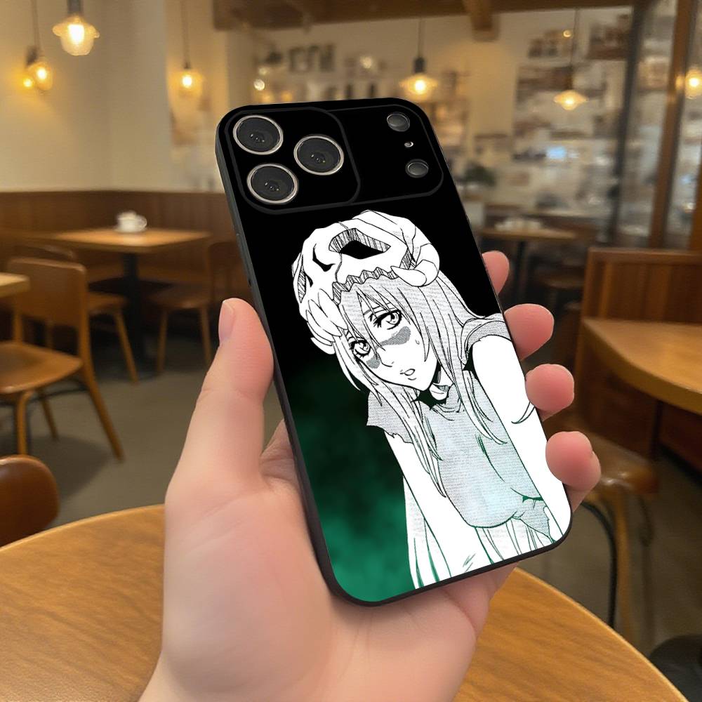 BleachS N-Nelliel-s Phone Case For iPhone 17,16,15,14,13,12,11,Pro,XS,Max,XR,Plus,E,SE4,Mini Black Soft Cover