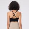 New Style Deep V Triangle Cup Sexy Bra with Adjustable Straps for Women – Beautiful Back Yoga Underwear