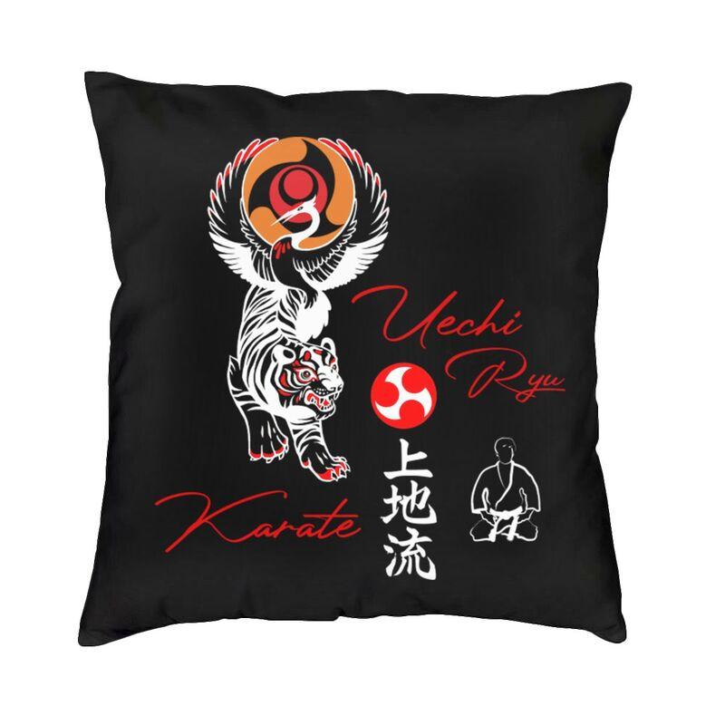 Soft Shotokan Karate Throw Pillow Cover Home Decor Custom Square Cushion Cover 40x40cm Pillowcover for Sofa