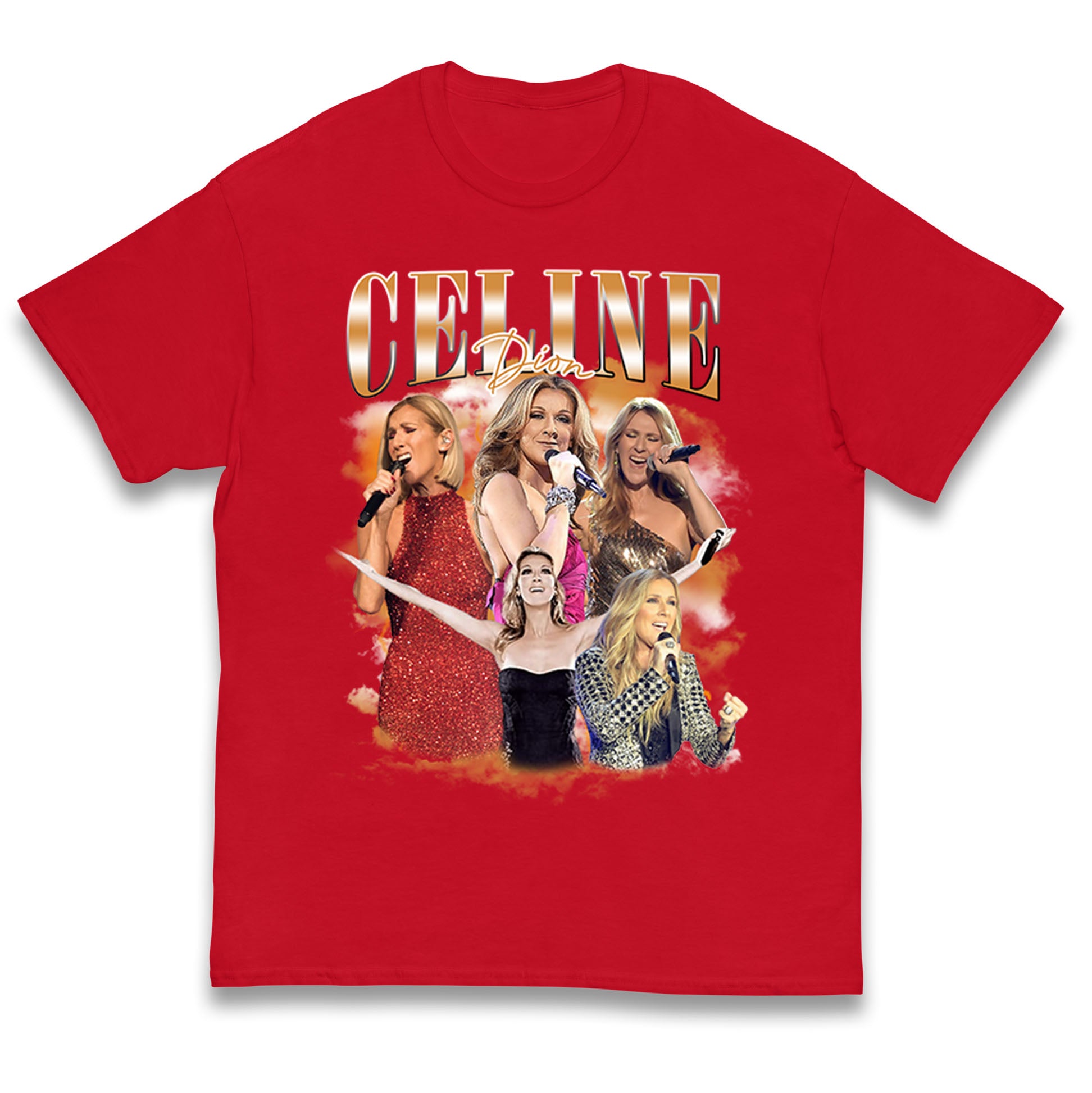 Celine Dion Bootleg Kids T Shirt 140
