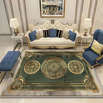 Bohemian Style Carpet Living Room Antiskid Foldable Large Room Rug Easy Cleaning Coffee Tables Mat Machine Washable Customizable