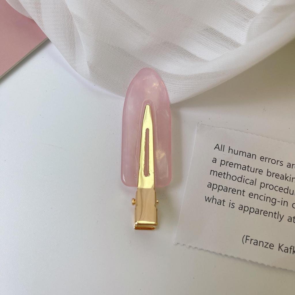 2/3/4/6 stücke Acetat Make-Up Haar Clips Koreanische Mode Gold Weiß Glitter Haar Pin Headwear Mädchen Frauen Haar Zubehör