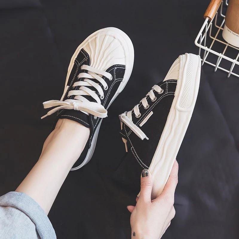 

Модная женская обувь плоская на шнуровке холщовая с круглым носком женские туфли повседневные корейские роскошные по акции дешевые стильные высокого качества 39 40