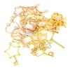 Gold Hollow Key Frame Pendant DIY Jewelry Findings Handwork Accessories
