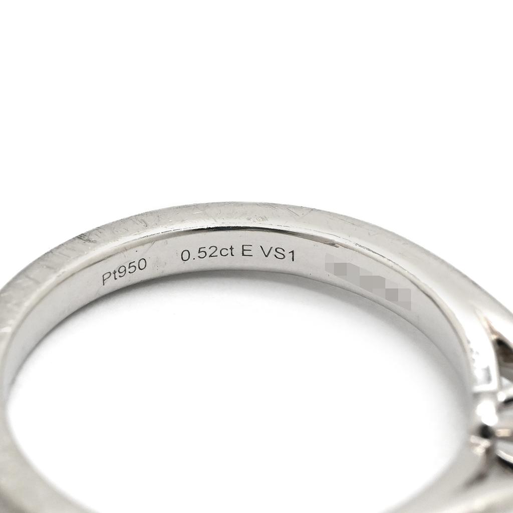 GRAFF Paragon SolitaireRing ring Pt950/diamond #6.5(JP Size) Array