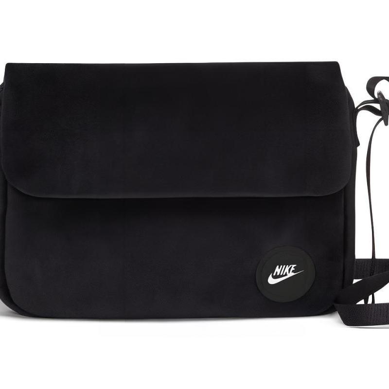 Nike Canvas Shoulder Bag, Canvas Bag, Shoulder Bag, Crossbody Bag, Fanny Pack Unisex Pure Black Casual DA6664-010