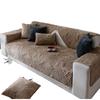Nordic Crystal Velvet Quilting Sofa Cushion Universal In All Seasons, Autumn And Winter Plush Sofa Cover, Backrest Towel, Seat Cushion