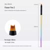 Professional Rose Petal Nail Art Gradient Brush