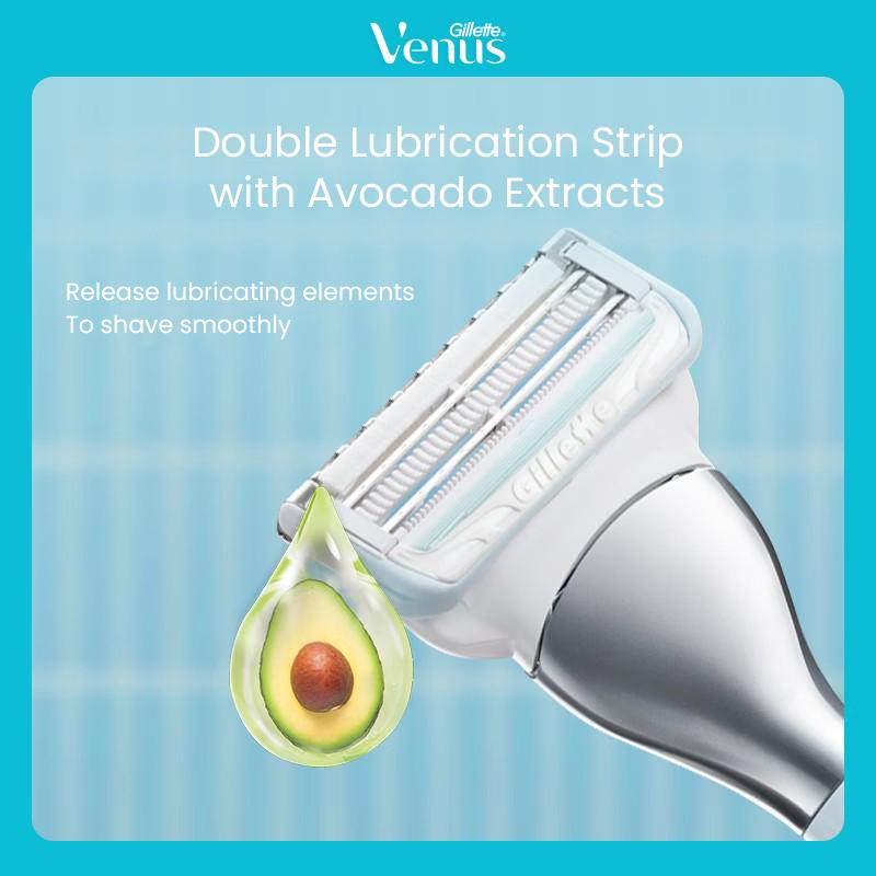 Gillette Venus do publicznej pielęgnacji włosów i skóry Private Care Seria profesjonalna Skrobaczka do włosów dla kobiet Razor do golenia