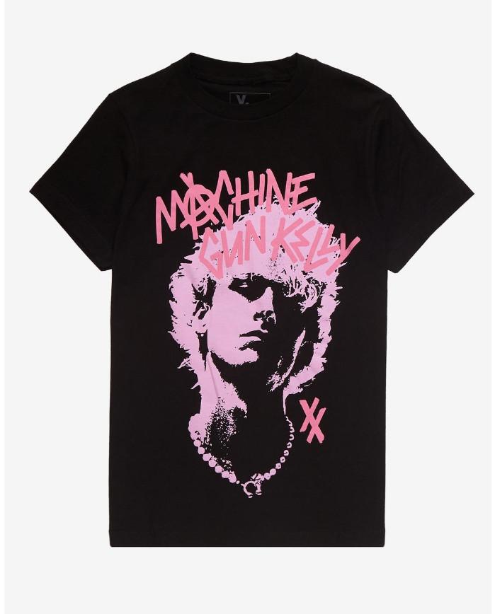 Vtg Machine Gun Kelly Gift For Fans Heavy Cotton S 4XL Black Unisex Shirt C171