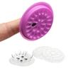 20 Stücke Kleberhalter für falsche Wimpern, Kunststoff-Wimpernkleberhalter, Tablett, Wimpernverlängerungspalettenpads, Wimpernverlängerungswerkzeug, Salon