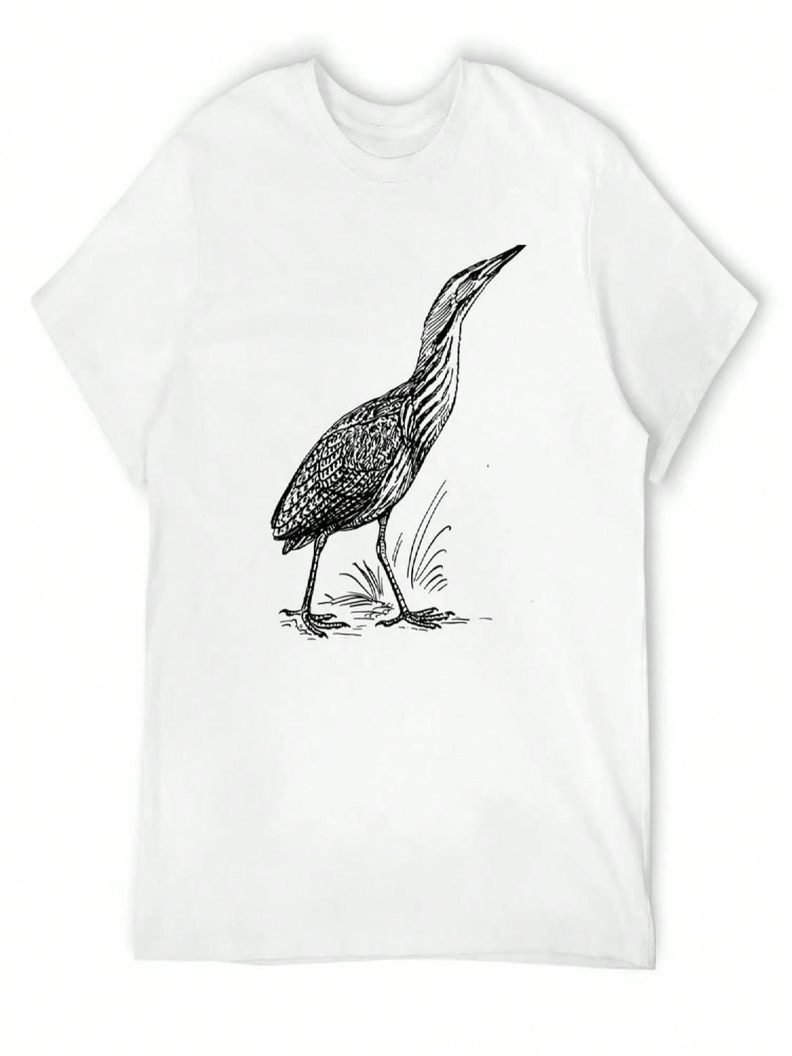 Bittern T-Shirt Shirts Vintage Graphic Tee Shirts Graphic Tee Man T-Shirt T Shirt For unisex S разноцветный