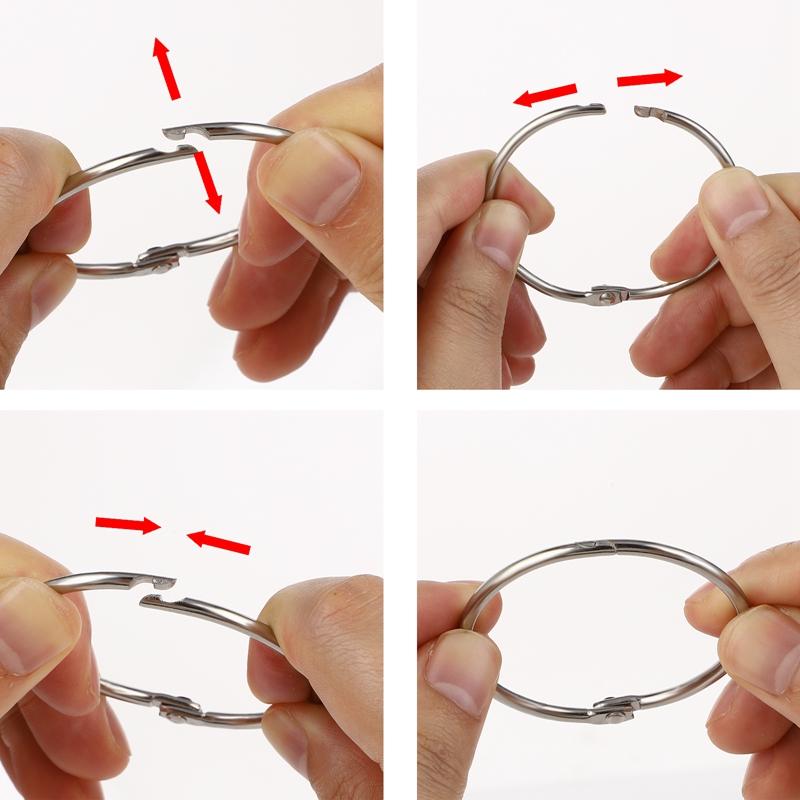 12Pcs Shower Curtain Rings Iron Shower Curtain Hooks O-Shaped Rings Hook Glide Easily On Bathroom Shower Rod