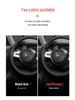 Genuine Leather Hand-Stitched Steering Wheel Cover for Honda Civic, Accord, CRV, HR-V, Fit, and Guandao Models