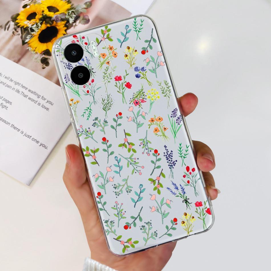 For Xiaomi Redmi A1 A1+ 2022 Cute Painted Phone Case For Redmi A1 Plus RedmiA1 A 1 A1+ Soft Silicone TPU Cases