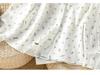 Soft Cotton Floral Print Long Sleeve Shirt with Ruffled Collar