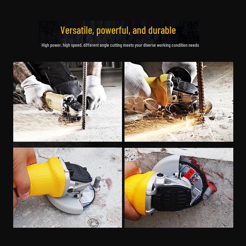 DeWALT DWE8210S-A9 125mm Corded Angle Grinder CN plug (adapter included)