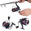 Salt Freshwater Metal Heavy Duty Lightweight Casting Spinning Fishing Reel