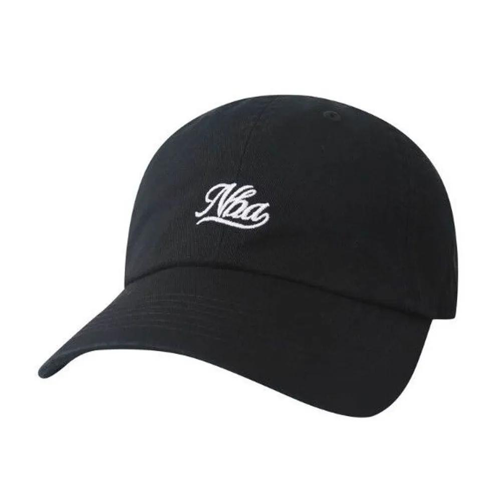 Unisex NBA Script Embroidered Soft Ball Cap N255AP261P black